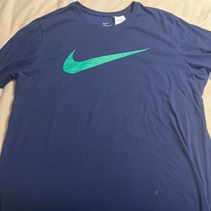 Nike dark blue T shirt